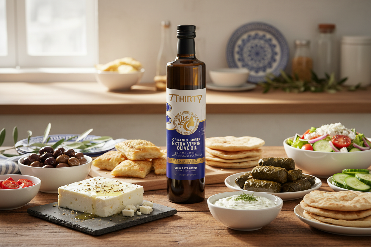 High Phenolic Organic - 7Thirty Greek Extra Virgin Olive Oil