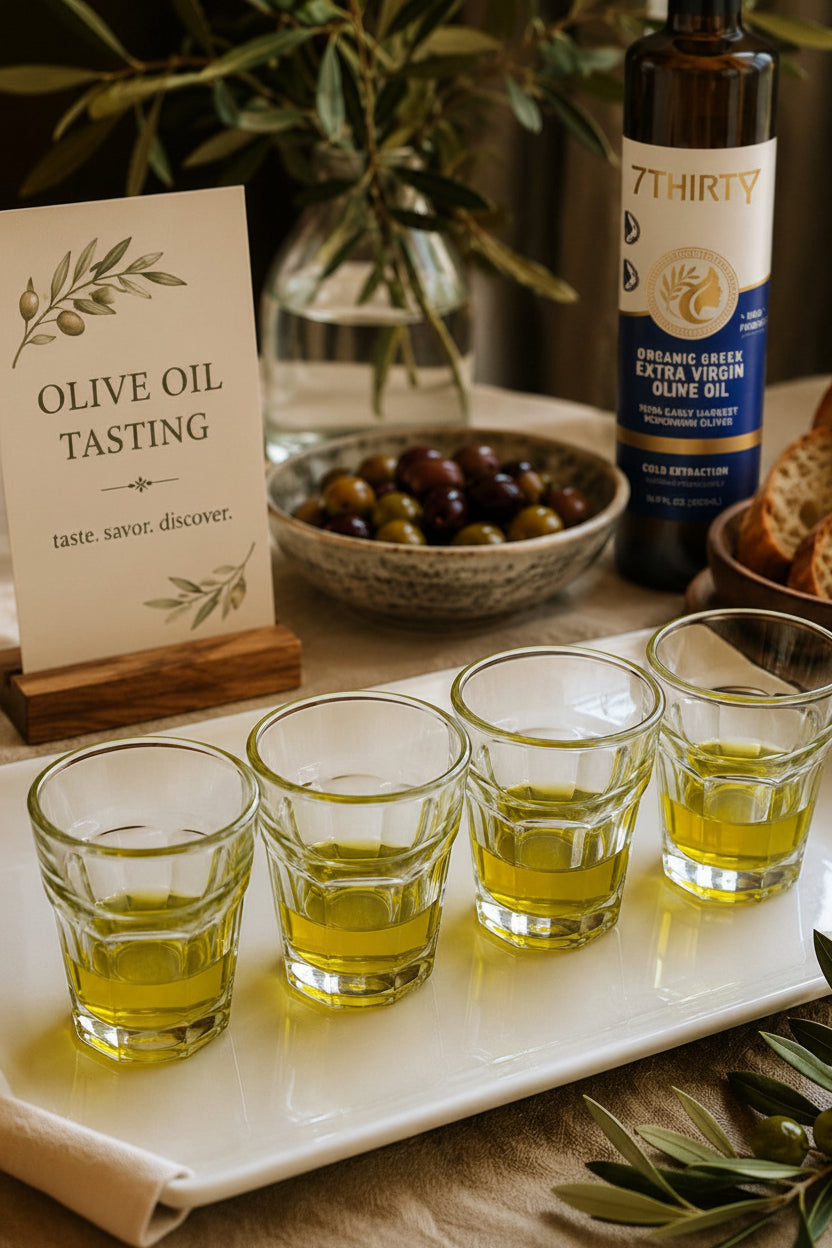 Olive Oil Tasting Ottawa | Greek EVOO Tasting Experience
