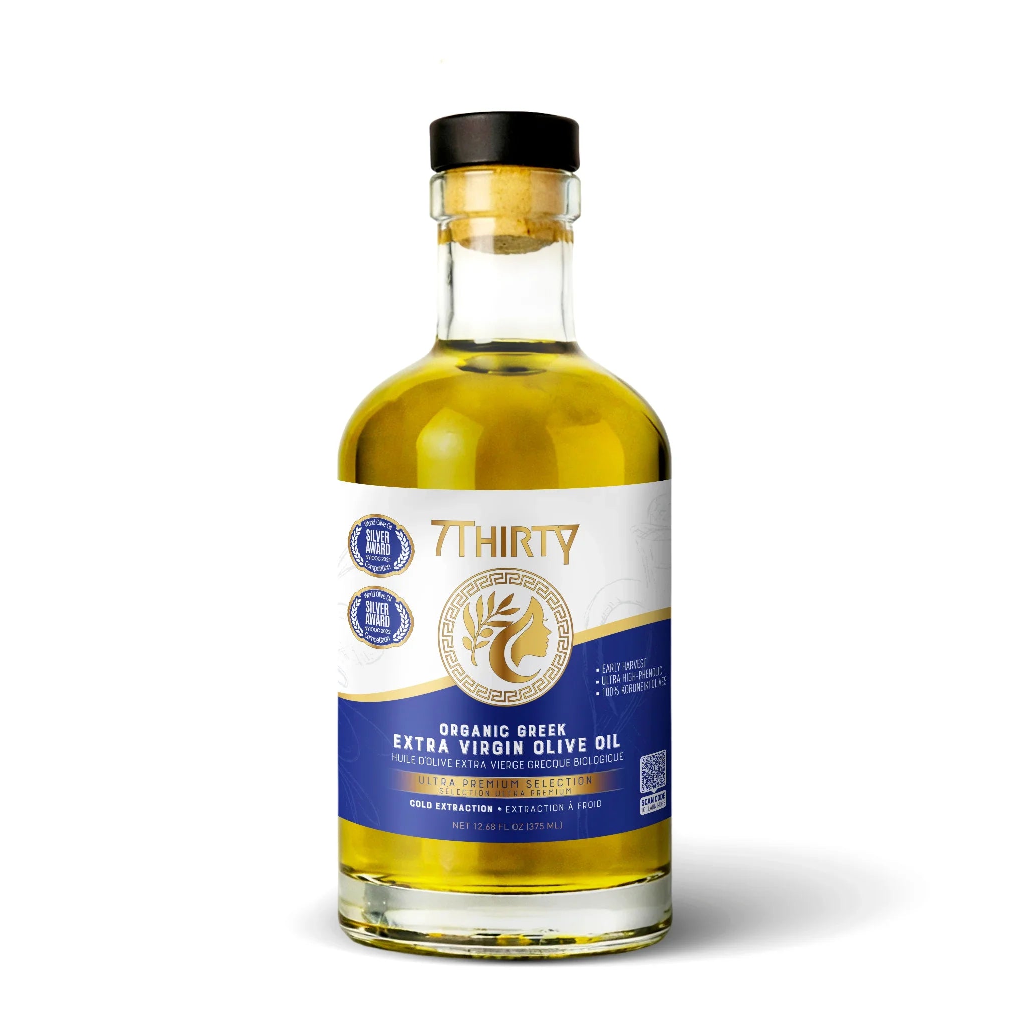 Healthy Koroneiki Spartan Greek High Phenolic Extra Virgin Olive