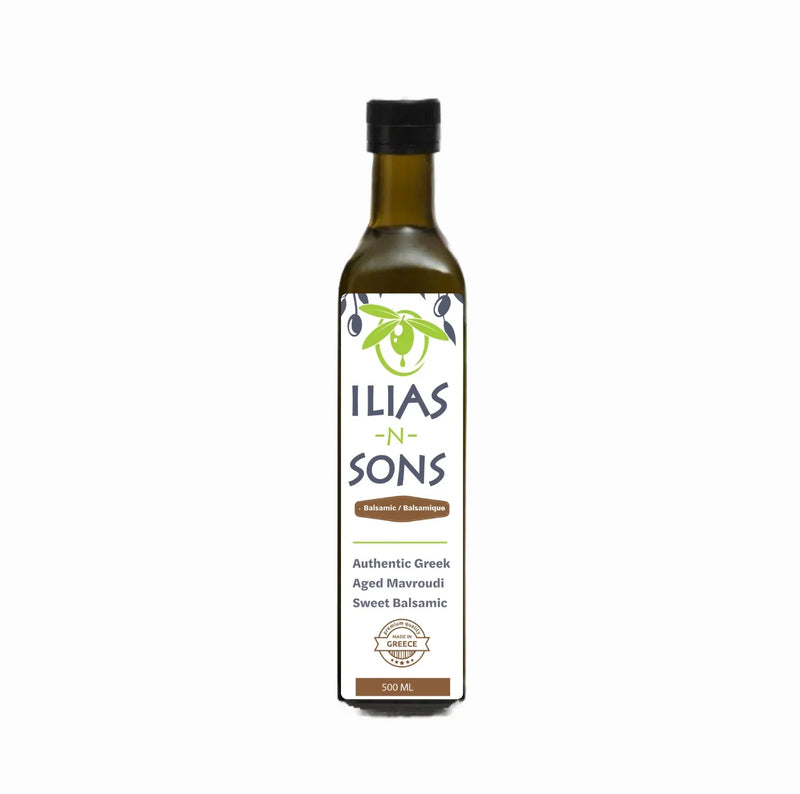 Custom label Balsamic Vinegar by Ilias and Sons