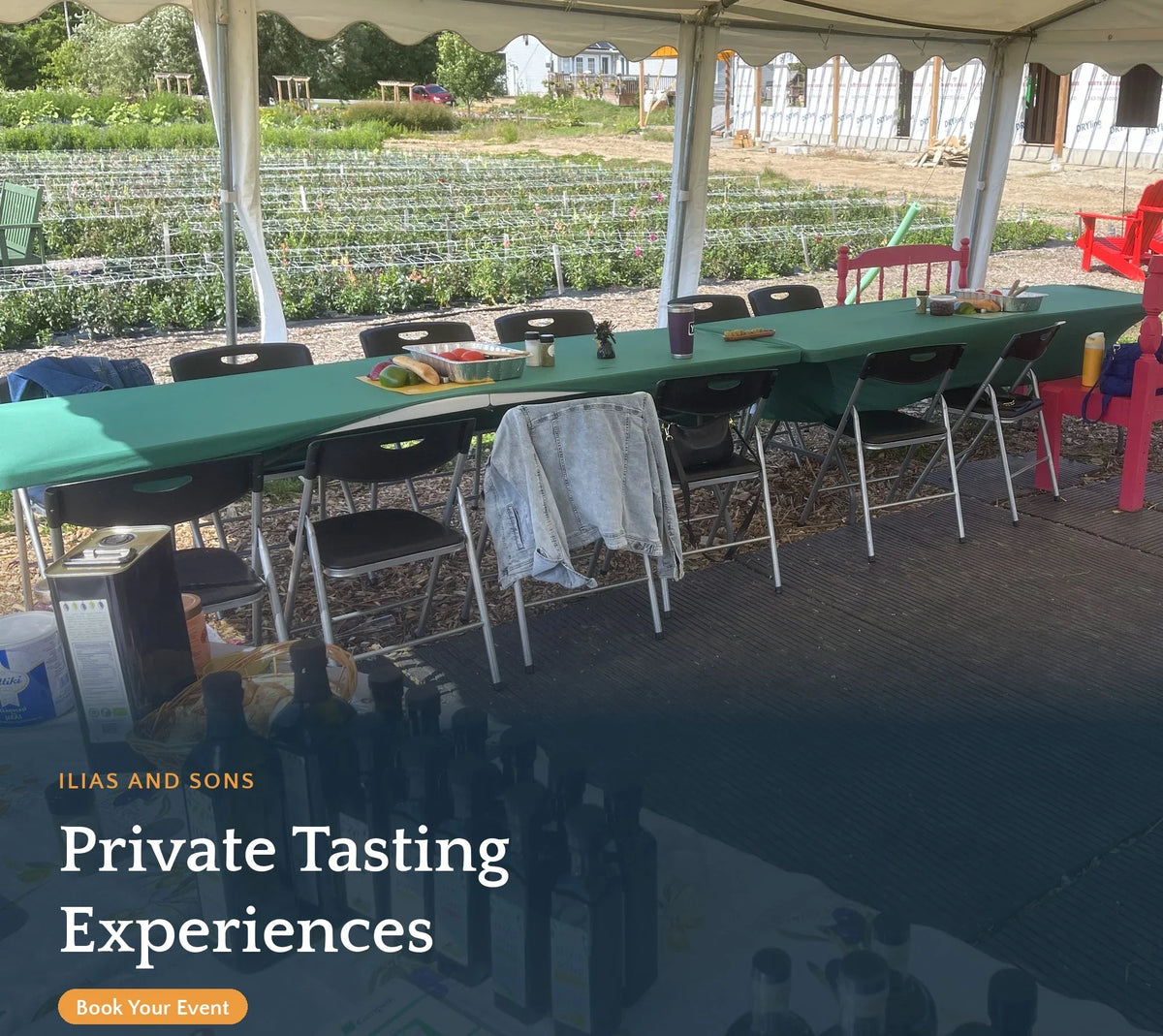 Ilias and Sons Private Tasting Ottawa