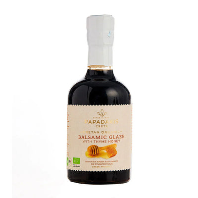Glace balsamique biologique Papadakis au miel de thym – Grec Premium 250ml