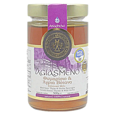 Agiasmeno Agria Voltana Greek Honey – Wild, Raw & Nutrient-Rich