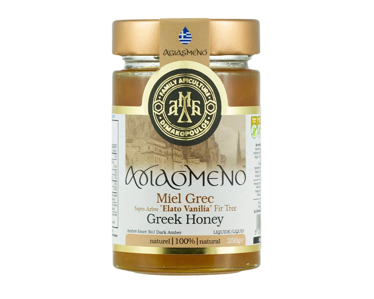 Agiasmeno Fir Tree Greek Vanilla Honey – Rare, Dark &amp; Nutrient - Rich