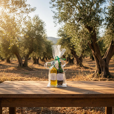 Gourmet Greek Extra Virgin Olive Oil and Balsamic Gift Sets