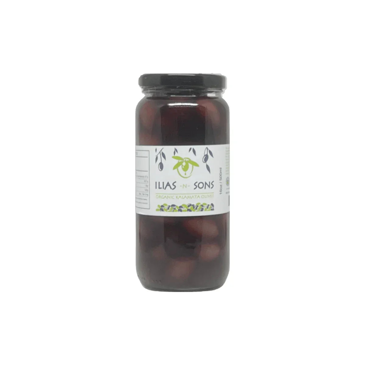 Gourmet Greek Kalamata Organic Olives - No Pits