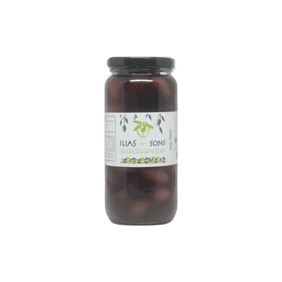 Gourmet Greek Kalamata Organic Olives - No Pits
