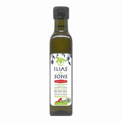 Gourmet Pizza Cayenne Pepper Infused Greek Extra Virgin Olive Oil