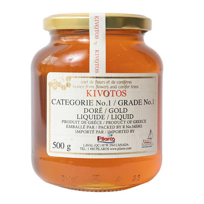 Kivotos Greek Honey – Wildflower & Conifer Forest (Unpasteurized)